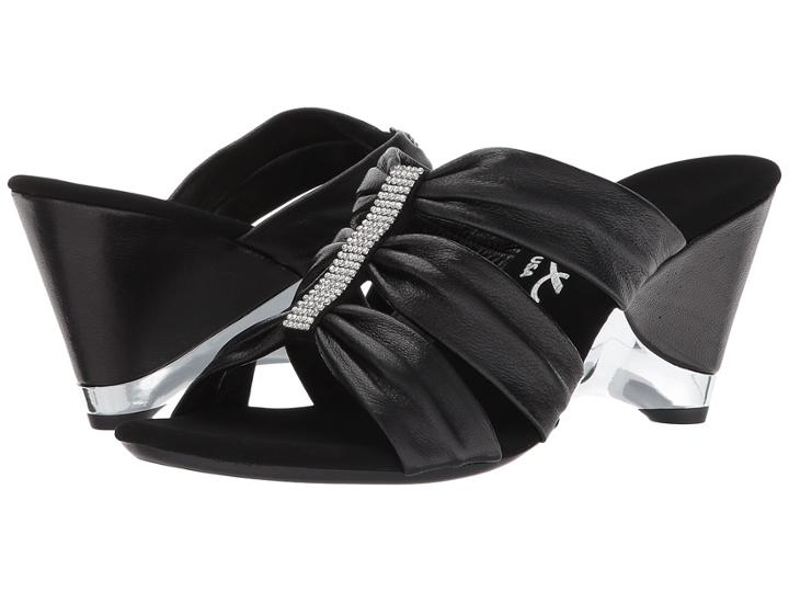 Onex Lilibeth (black/silver) Women's Shoes