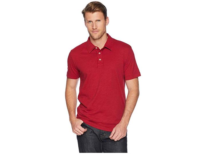 Mod-o-doc Zuma Short Sleeve Polo (mars) Men's Clothing