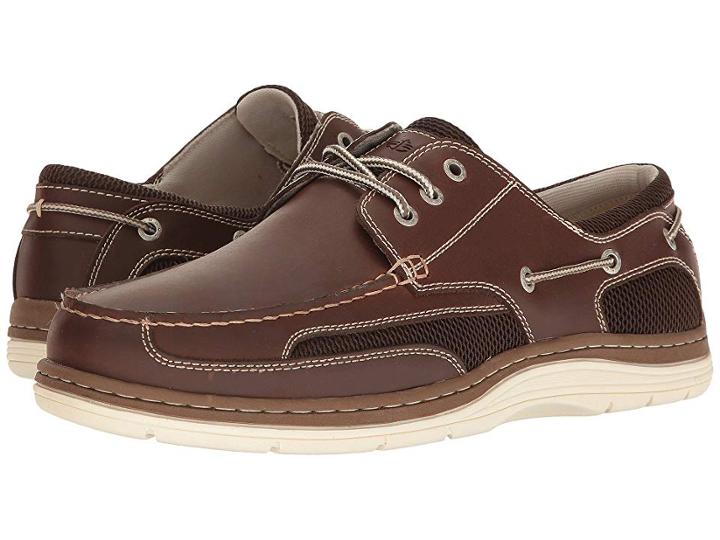 Dockers Lakeport Boat Shoe (red Brown) Men's Shoes