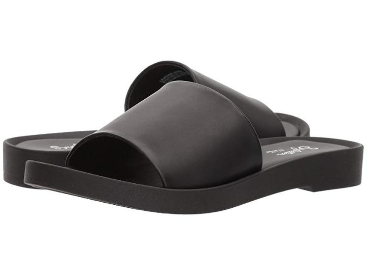 Seychelles So Zen (black Leather) Women's Sandals
