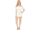 Isabella Rose Crystal Cove Off The Shoulder Romper Cover-up (white) Women's Jumpsuit & Rompers One Piece