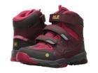 Jack Wolfskin Kids Mountain Attack 2 Waterproof Mid Vc (toddler/little Kid/big Kid) (azalea Red) Kids Shoes