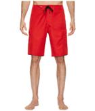 Quiksilver Manic Solid 21 Boardshorts (red) Men's Swimwear