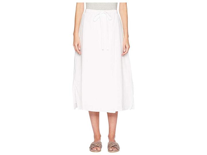 Eileen Fisher Wrap F/l Skirt (white) Women's Skirt