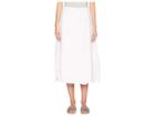 Eileen Fisher Wrap F/l Skirt (white) Women's Skirt