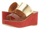 Chinese Laundry Ollie Sandal (rich Brown) Women's Wedge Shoes