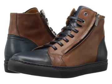 Bruno Magli Vizzi (cognac/navy) Men's Shoes