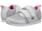 Lacoste Kids L.ight (toddler/little Kid) (white/pink) Kids Shoes