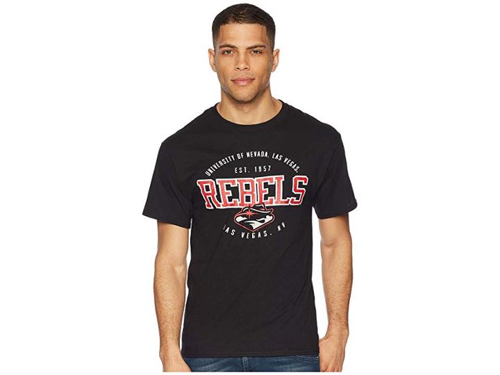 Champion College Unlv Rebels Jersey Tee (black) Men's T Shirt