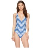 Rip Curl Last Light One-piece (blue) Women's Swimsuits One Piece