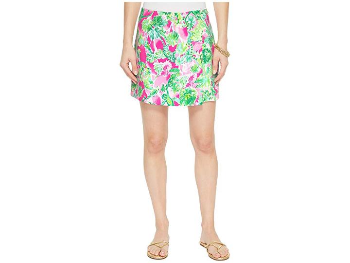 Lilly Pulitzer Cassia Skort (raz Berry Catty Shack) Women's Skort