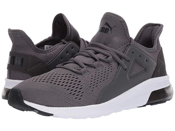 Puma Electron Street Eng Mesh (asphalt/puma Black/forest Night) Men's Shoes
