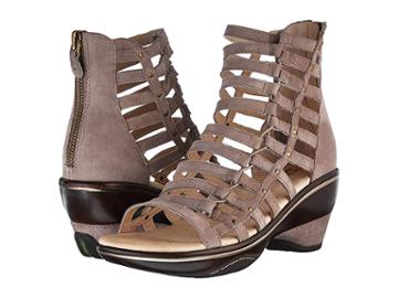 Jambu Brookline (light Taupe Solid) Women's Wedge Shoes