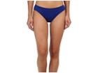 Lauren Ralph Lauren Laguna Solids Hipster W/ Logo Plate Bottoms (ocean) Women's Swimwear