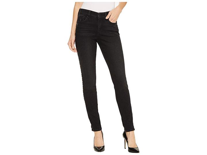 Nydj Ami Skinny Legging Jeans W/ Studs In Future Fit Denim In Campaign (campaign) Women's Jeans