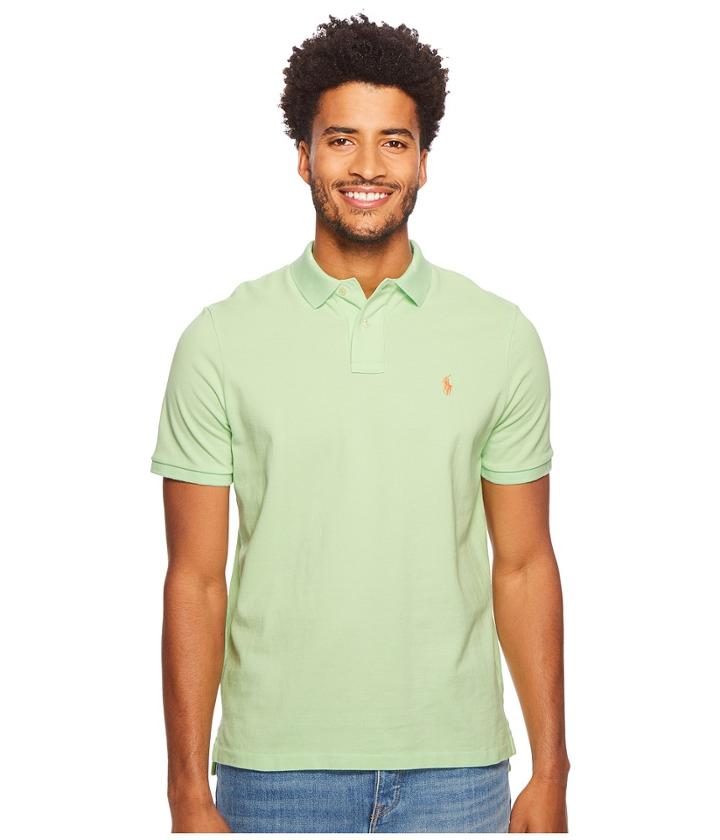 Polo Ralph Lauren Classic Fit Polo (cruise Lime) Men's Clothing