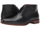 Johnston & Murphy Conard Casual Dress Cap Toe Chukka (black Italian Calfskin) Men's Boots