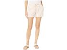 Per Se 5 Rolled Cuff Shorts W/ Knit Waistband (blush) Women's Shorts