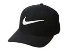 Nike Train Vapor Swooshflex Hat (black/black/black/white) Caps