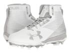 Under Armour Ua Hammer Mc (white/metallic Silver) Men's Cleated Shoes