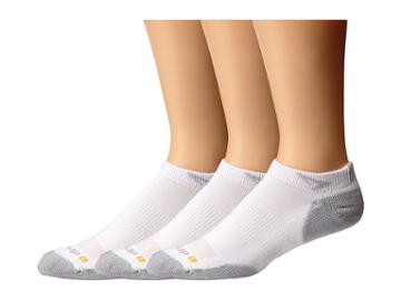 Drymax Sport Running Mini Crew 3-pair Pack (white/gray