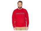 Nautica Big & Tall Big Tall Fleece Graphic (nautica Red) Men's Fleece