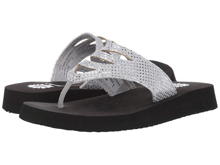 Yellow Box Connie2 (little Kid/big Kid) (silver) Women's Shoes