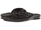 Reef Fanning Prints (black Plaid 4) Men's Sandals