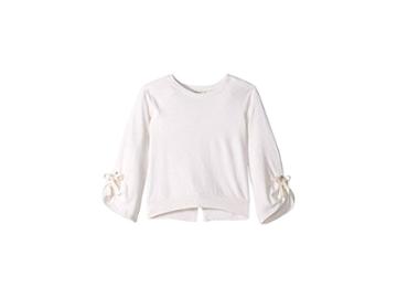 Habitual Girl Shannon Long Sleeve Fit Bubble Sleeve (big Kids) (oatmeal) Girl's Sweatshirt