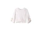 Habitual Girl Shannon Long Sleeve Fit Bubble Sleeve (big Kids) (oatmeal) Girl's Sweatshirt