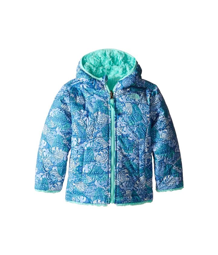 The North Face Kids Reversible Mossbud Swirl Jacket (toddler) (grapemist Blue Butterfly Camo (prior Season)) Girl's Coat