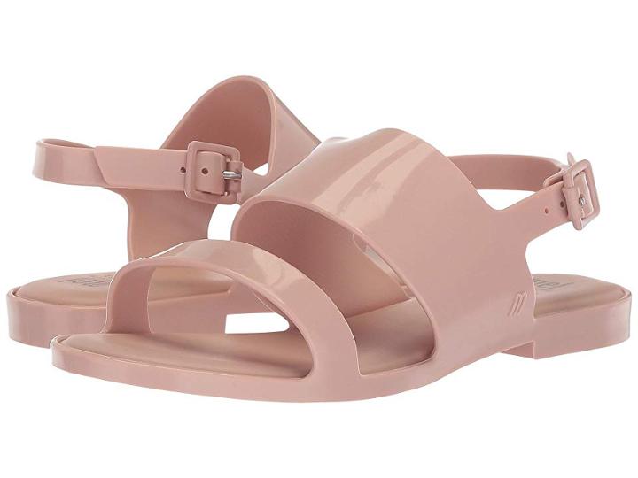 Mini Melissa Mel Classy (little Kid/big Kid) (sand) Girl's Shoes