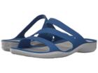 Crocs Swiftwater Sandal (blue Jean/pearl White) Women's Sandals
