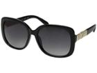 Guess Gf6077 (shiny Black/gradient Smoke) Fashion Sunglasses
