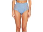 Becca By Rebecca Virtue Color Play High-waist (steel) Women's Swimwear