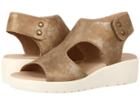 Johnston & Murphy Camilla (gold Italian Metallic Leather) Women's Sandals