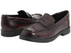 Kenneth Cole Reaction Kids Loaf-er (little Kid/big Kid) (burgundy Burnished Box Leather) Boy's Shoes