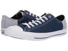 Converse Chuck Taylor(r) All Star(r) Color Block Patch Ox (navy/wolf Grey/white) Athletic Shoes
