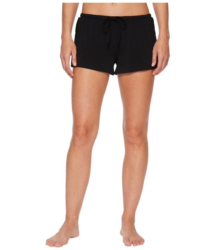 P.j. Salvage Lily Leisuree Shorts (black) Women's Shorts