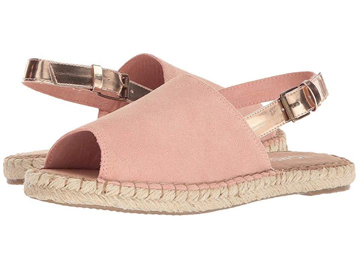 Toms Clara (bloom Suede/rose Gold Specchio) Women's Slide Shoes