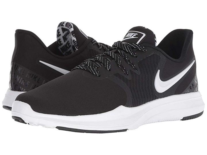 Nike In-season Tr 8 Print (black/white) Women's Cross Training Shoes