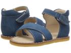 Elephantito Amy Crossed Sandal (toddler) (dusty Blue) Girls Shoes