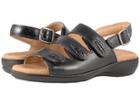 Trotters Tonya (black Smooth Sandal Leather) Women's Sandals