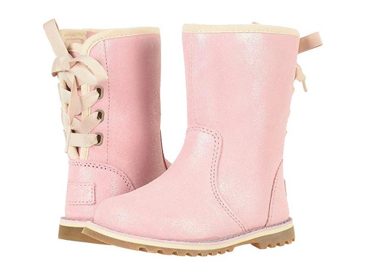 Ugg Kids Corene Metallic (toddler/little Kid) (starlight) Girls Shoes