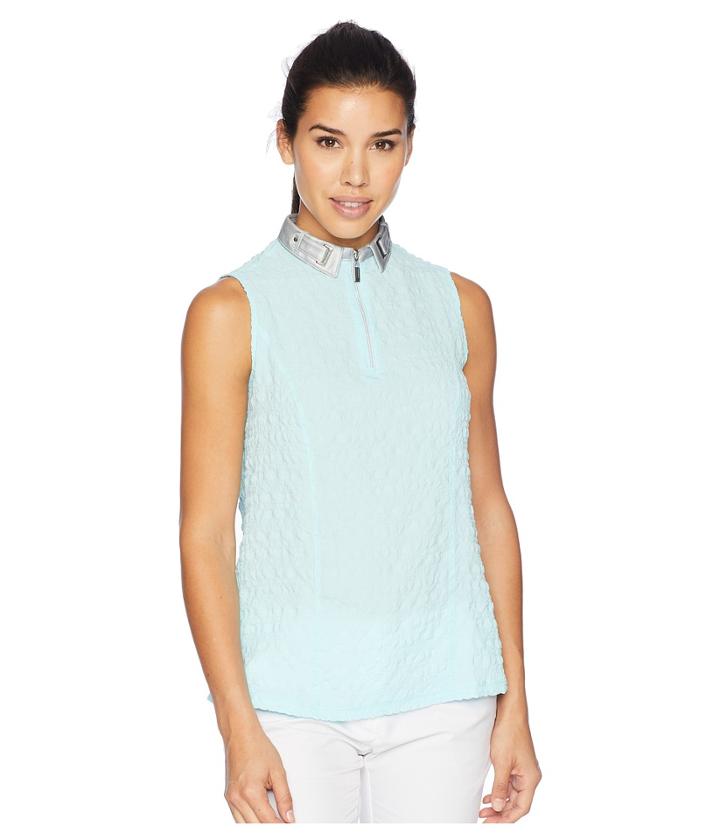 Jamie Sadock Pucker Up Textured Sleeveless Top (dreamwalker) Women's Sleeveless