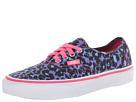 Vans - Authentic ((leopard/skull) Blue/true White)