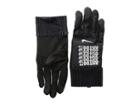 Nike Just Do It Flash Shield Running Gloves (black/black/silver) Extreme Cold Weather Gloves