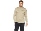 Under Armour Armour Fleece 1/2 Zip (city Khaki/black) Men's Clothing
