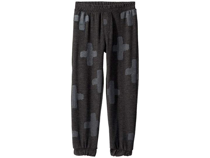 Chaser Kids Extra Soft Plus Sign Pants (toddler/little Kids) (black) Boy's Casual Pants