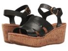 Born Anori (black Full Grain) Women's Wedge Shoes